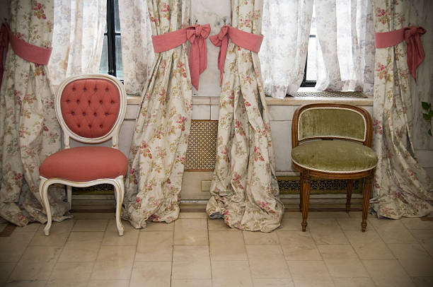 istock Male, Female Antique Chairs 179050469