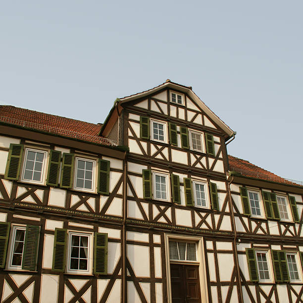 istock Half-timbered house in Gudensberg, North Hesse 179050509