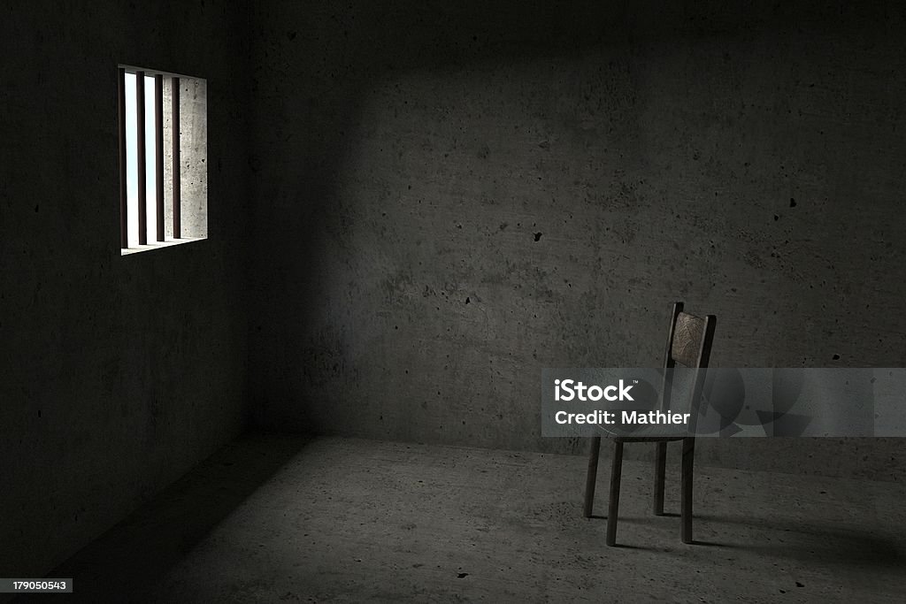 Détenues en Prison en 3D - Photo de Cellule de prison libre de droits