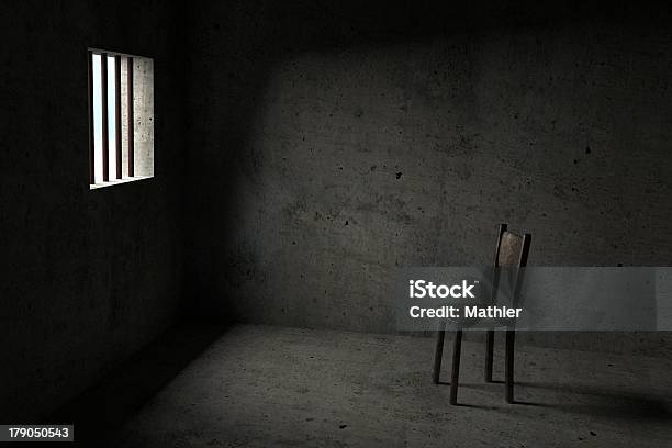 Detidos 3d Prisão - Fotografias de stock e mais imagens de Cela de Prisão - Cela de Prisão, Reclusão, Prisão