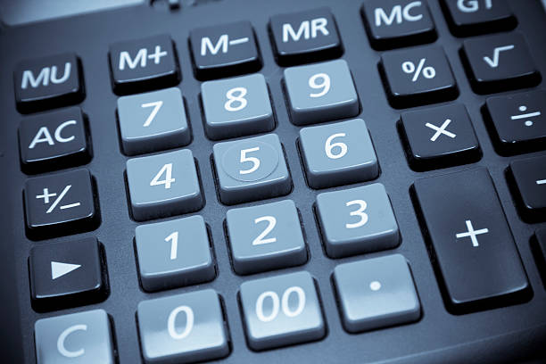 Calculator stock photo