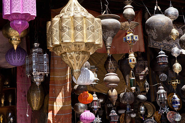 istock lanterns and jars in the Suq 179051157