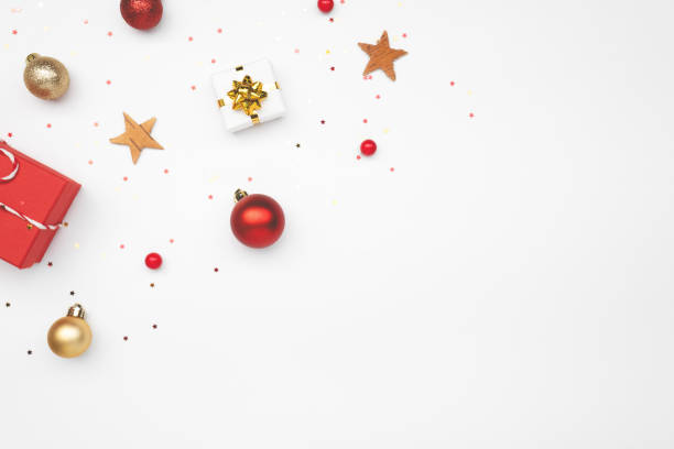istock Christmas and New Year background with decorations 1790512831
