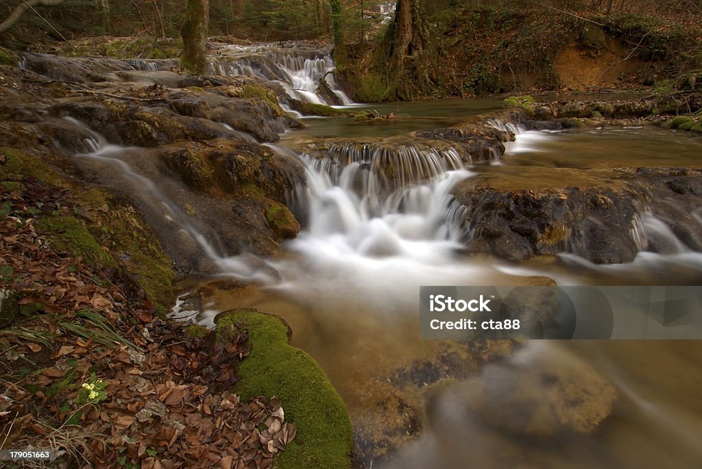Bela cascatas na floresta - Royalty-free Ao Ar Livre Foto de stock