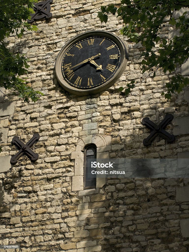 Clock tower Clock on church tower Clock Stock Photo