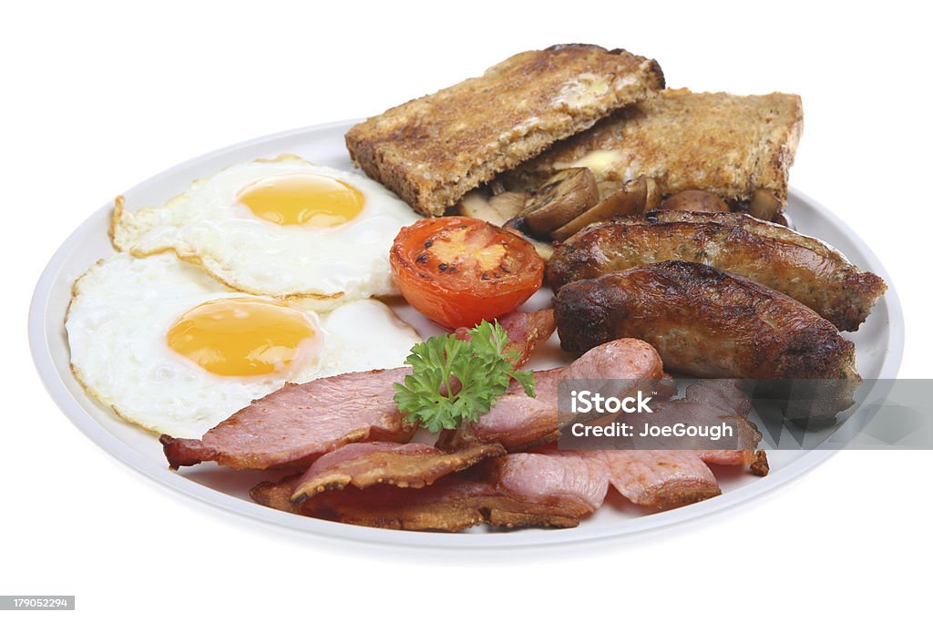 Angielski Smażone śniadanie - Zbiór zdjęć royalty-free (Angielskie śniadanie)