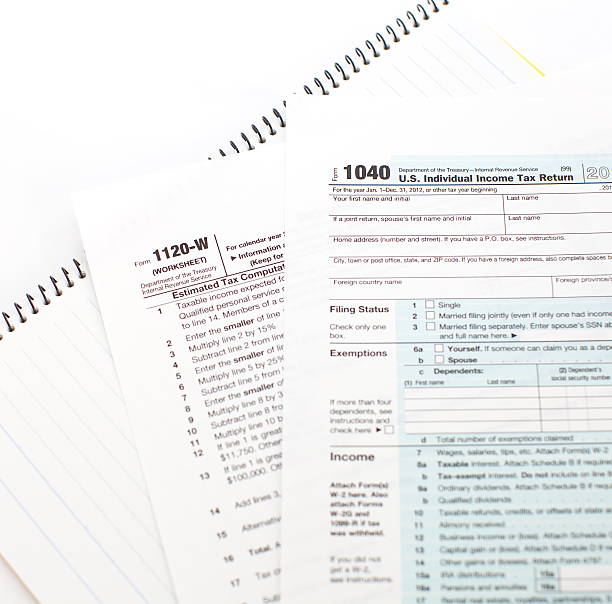 istock U.S. income tax form 179052991