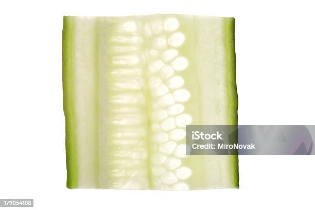 Slice Of Cucumber Stock Photo - Download Image Now - Abstract, Beauty In Nature, Close-up