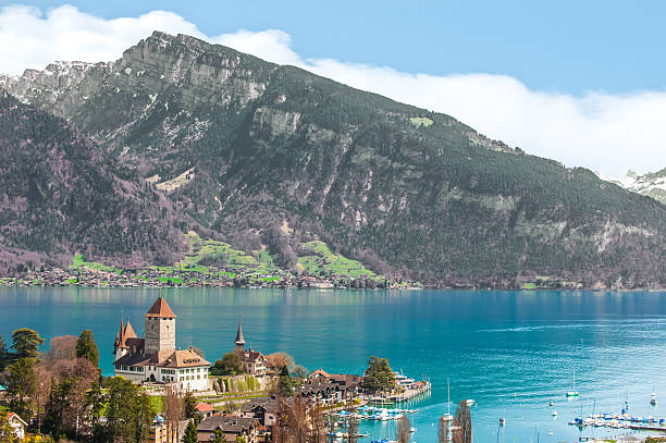 istock Castle View at Visp, Switzerland 179054137