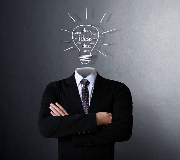 istock lamp head businessman 179054223