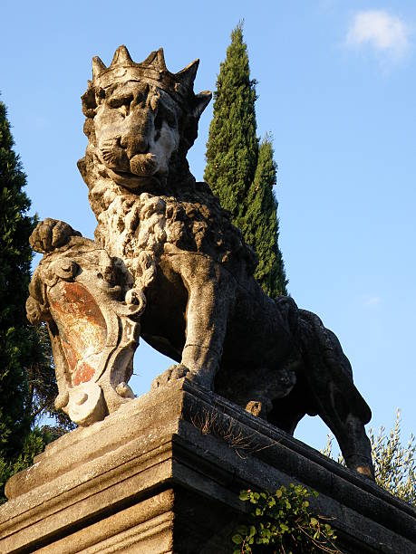istock Italy, Monselice, lion statue 179054412