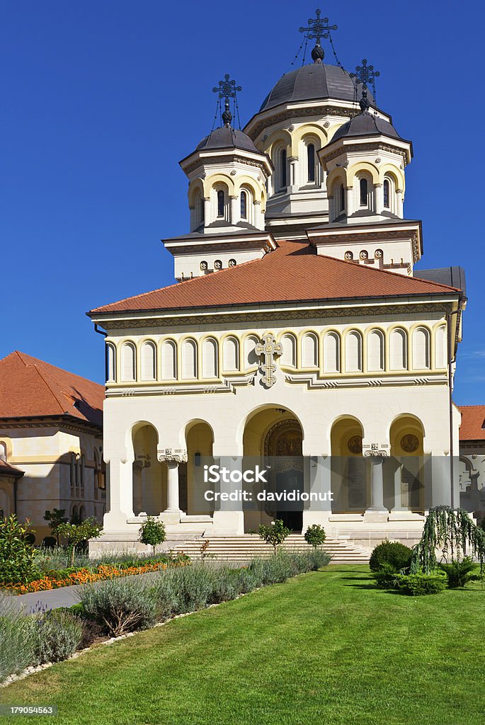 Igreja em Alba Iulia, Romênia - Foto de stock de Alba Iulia royalty-free