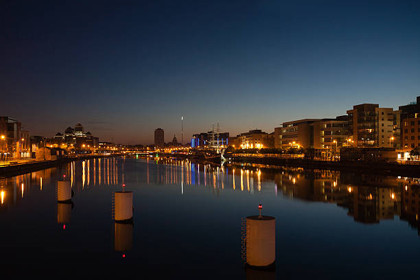 istock Dublin Cityscape at Twilight, Ireland 179054930