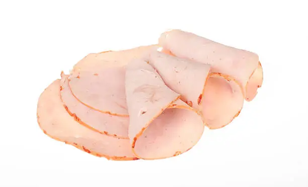 Photo of Sliced cooked turkey