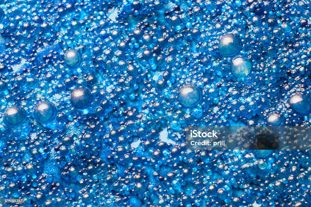 Abstrato azul spherules - Royalty-free Abstrato Foto de stock