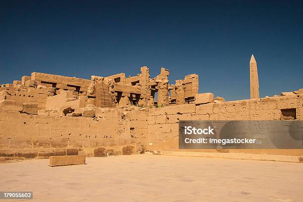 Tempio Di Karnak Egittoesterno Gli Elementi - Fotografie stock e altre immagini di Africa - Africa, Ambientazione esterna, Amon