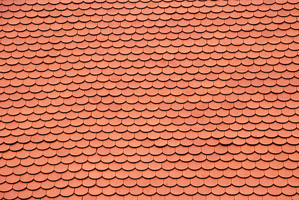 istock New red roof texture 179055988