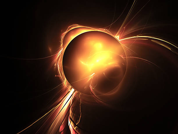 istock Abstract art -planet with spiral ring. 179056137