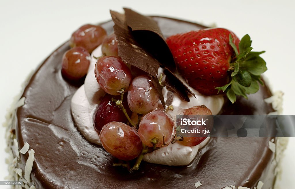 스트로우베리 초콜릿 치즈케이크 - 로열티 프리 딸기 스톡 사진