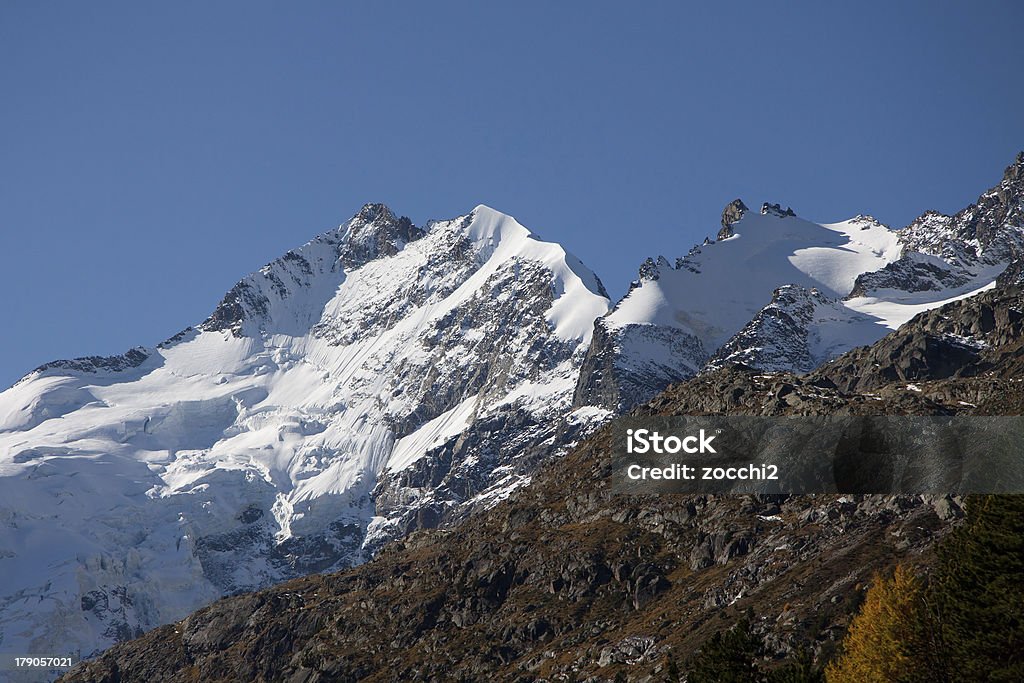 Piz Bernina - Lizenzfrei Alpen Stock-Foto