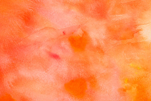 istock Abstract watercolor background - orange 179058482