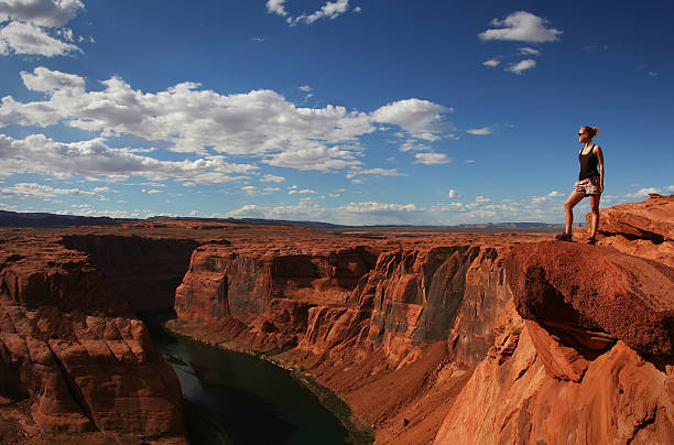 istock Standing at the Edge - Horseshoe Bend 179058494