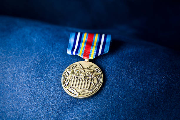 글로벌 전쟁 on 테러리즘 메달-탐험 앞마당 - armed services expeditionary medal 뉴스 사진 이미지