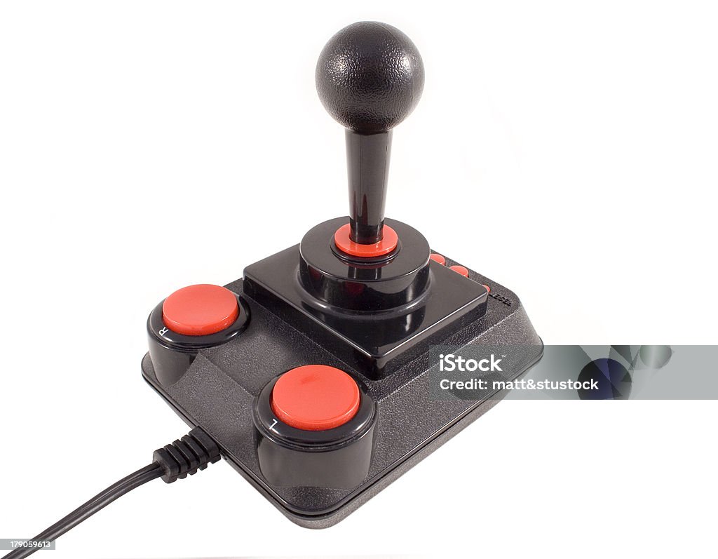 Joystick de Retro - Foto de stock de 1980-1989 libre de derechos