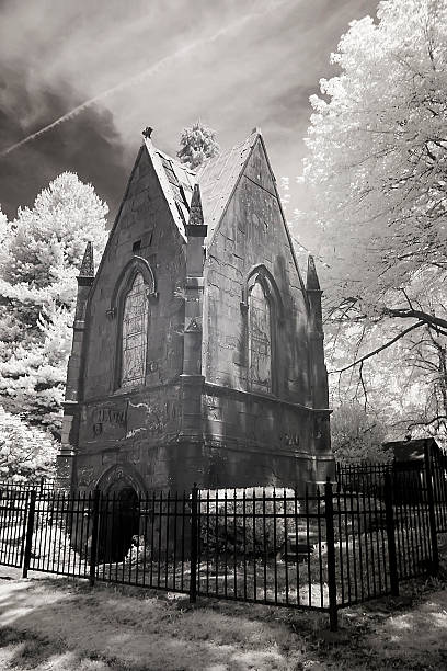 istock Mausoleum at Lone Fir 179059629