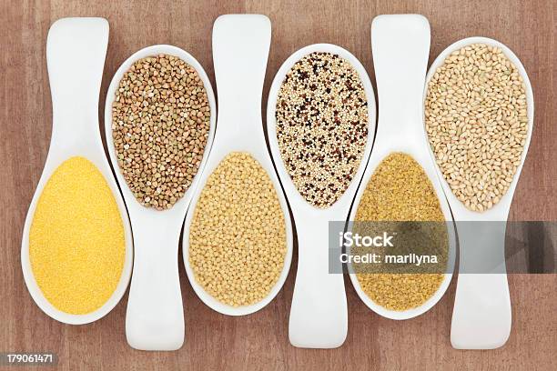 Health Food Stock Photo - Download Image Now - Couscous, Buckwheat, Bulgur Wheat