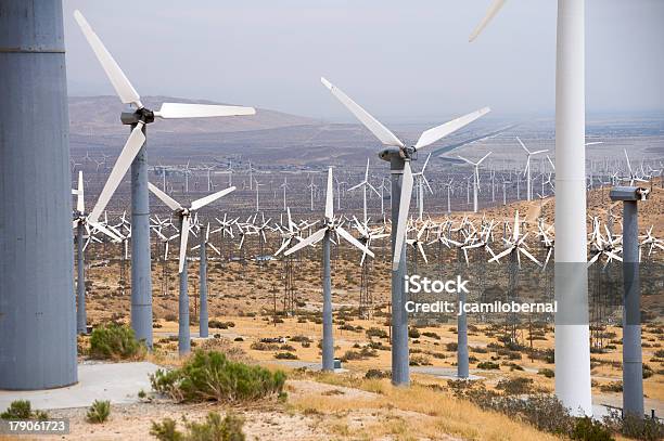 Wind Turbines Generating Power Stock Photo - Download Image Now - Heavy Industry, California, Concepts