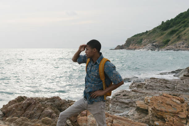 istock African-American Man Overlooking The Ocean 1790617652