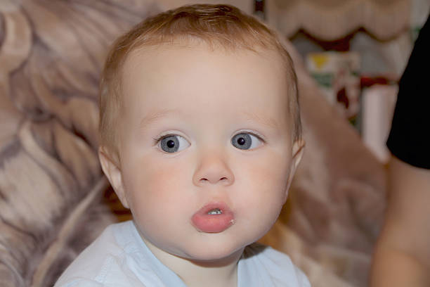 istock Cute eating baby 1 year 179062284