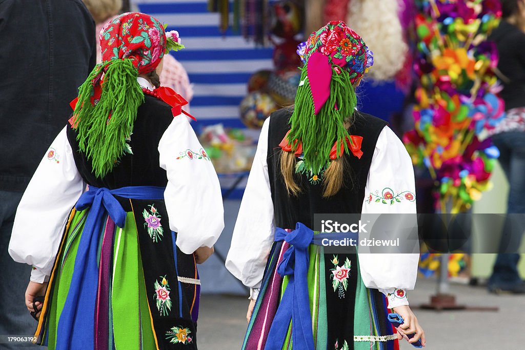 Ethnische Kostüme - Lizenzfrei Folk Stock-Foto