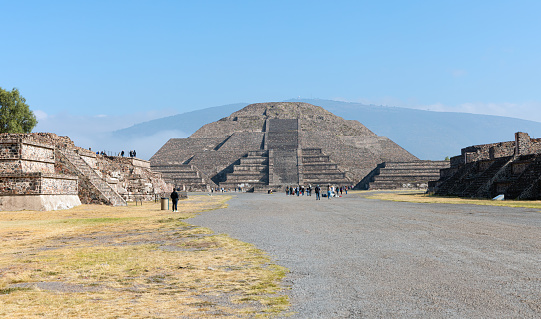 Ancient pyramid of Teotihuacan, Mexico