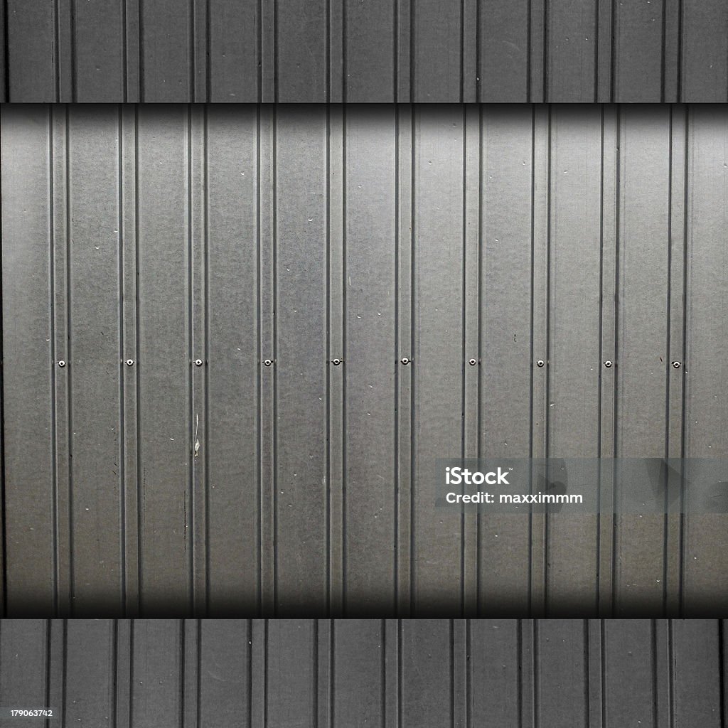Sfondo metal texture grunge parete della Porta garage ferro motivo m - Foto stock royalty-free di Astratto