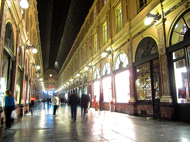 istock Saint Hubbert galleries in Brussels, Belgium 179063981