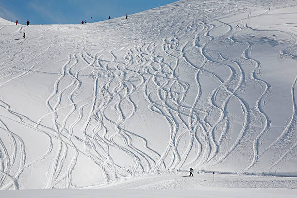 People Enjoying their Winter Holidays stock photo