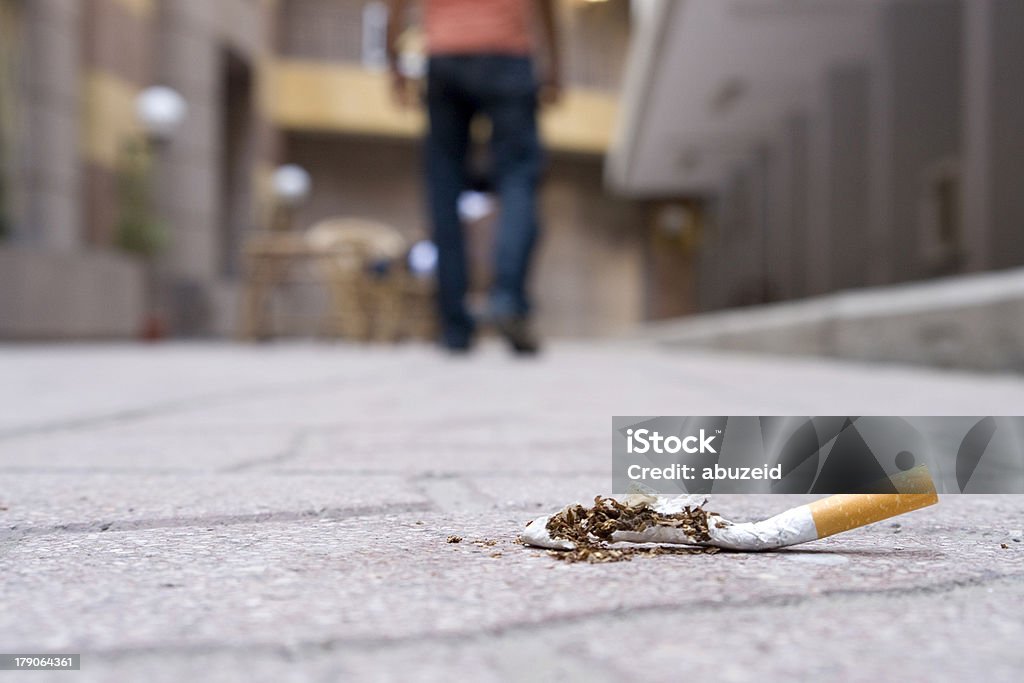 Verlassen smoking.Never zurück - Lizenzfrei Rauchen einstellen Stock-Foto