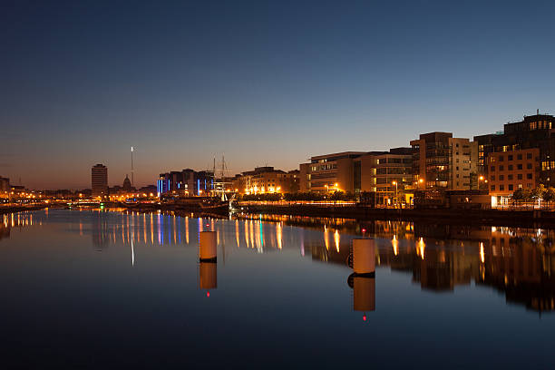 istock Dublin Cityscape at Twilight, Ireland 179064443