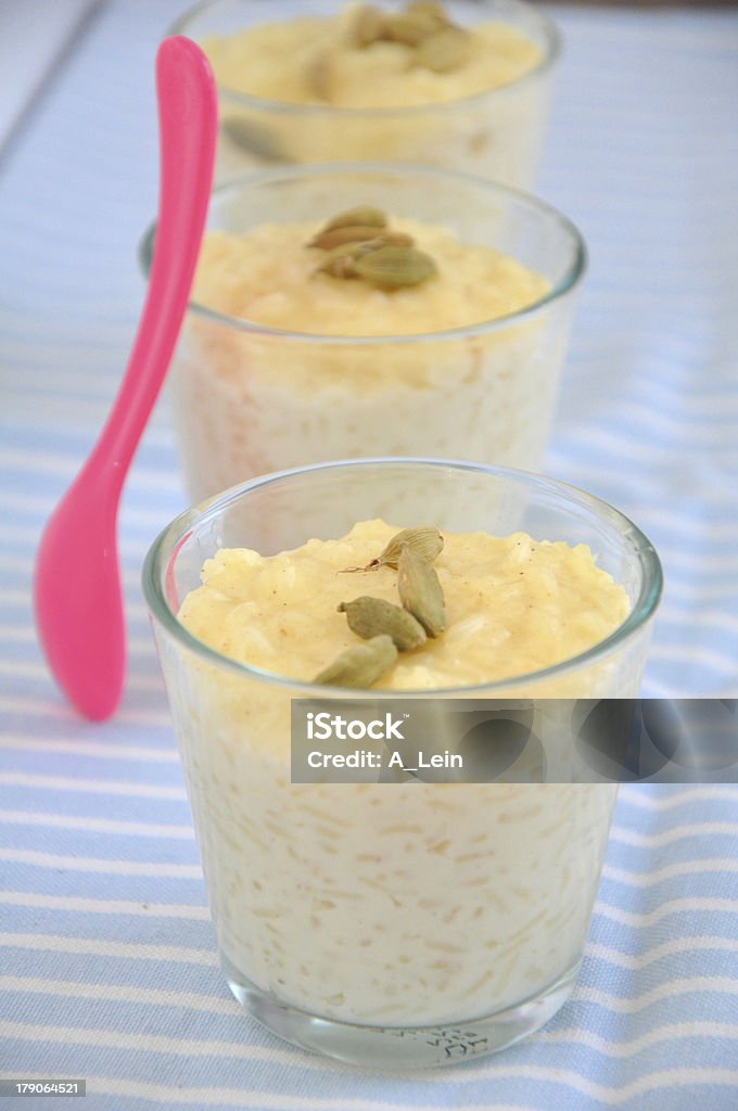 Leite arroz com cardamomo - Foto de stock de Arroz Doce royalty-free