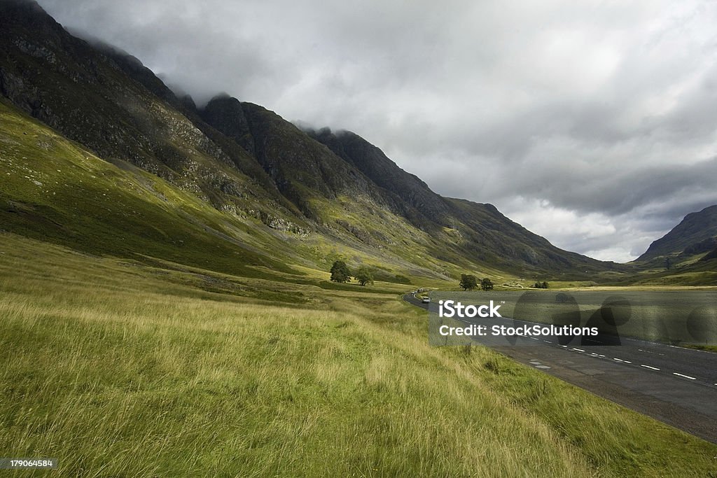 Glen Coe nelle Highlands scozzesi - Foto stock royalty-free di Ambientazione esterna