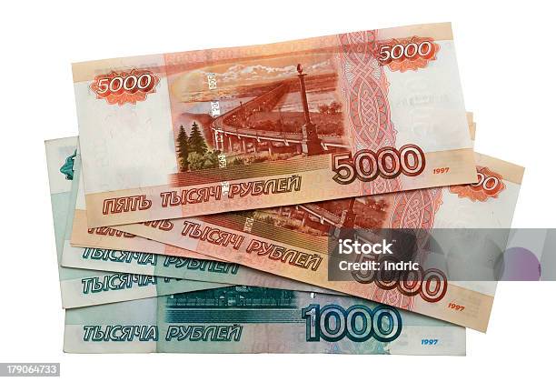 Russisches Geld Stockfoto und mehr Bilder von 5000-Rubel-Schein - 5000-Rubel-Schein, Abstrakt, Bankgeschäft