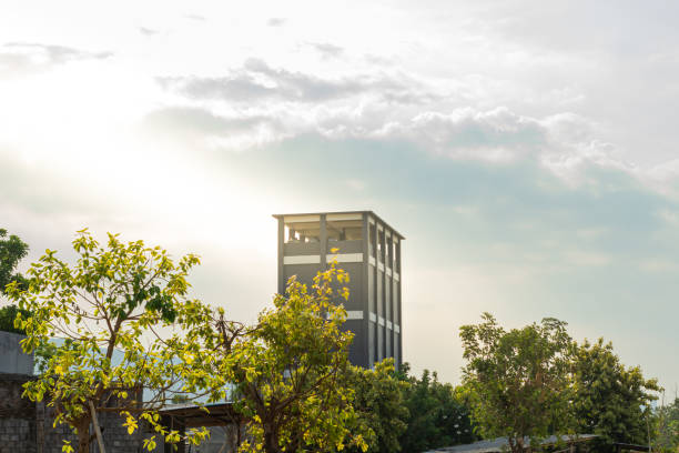 istock Tall buildings visible from the beach 1790662516