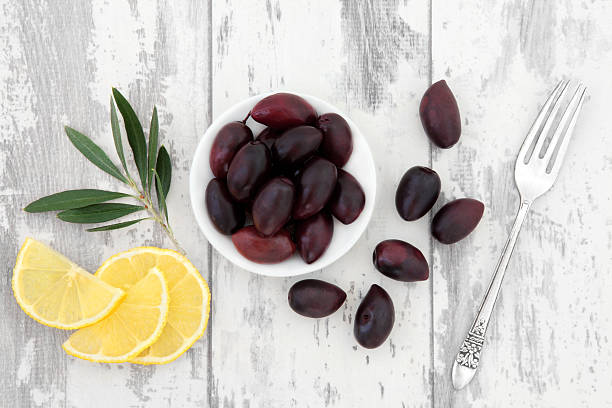 istock Olives and Lemon Fruit 179066293