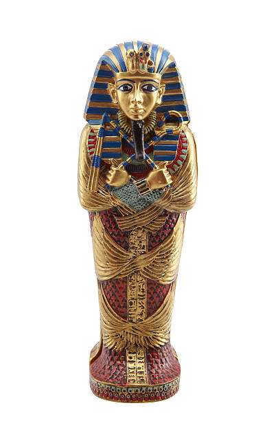 egipto - death mask of tutankhamun fotografías e imágenes de stock