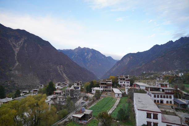 istock village in Sichuan 1790670402