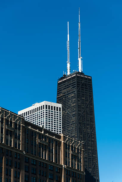 istock Hancock Building and Chicago Skyline 179068488
