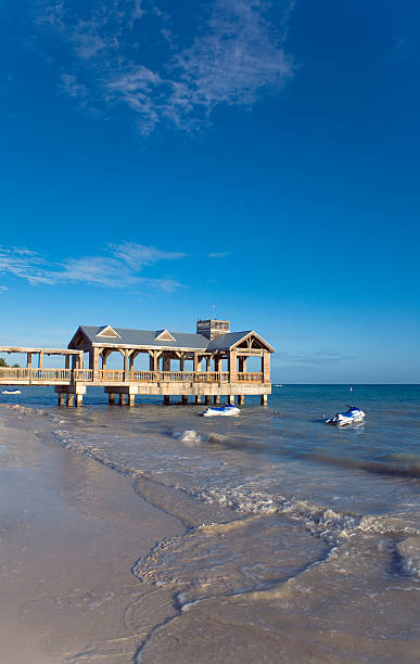 istock Beach with Rental Jet Skis 179068717