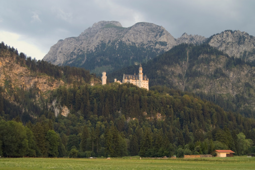 Evening Bavarian landscape